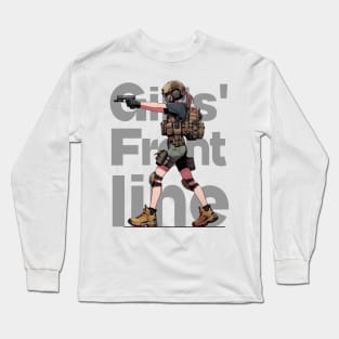 Girls' Frontline Tactical Chic Tee: Where Strength Meets Style Long Sleeve T-Shirt